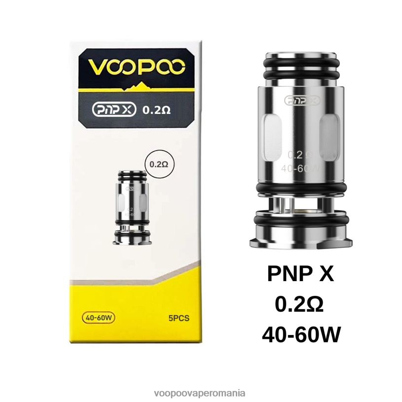 VOOPOO Argus Romania - VOOPOO PNP bobine (5 buc) 206JT606 pnp x 02 ohmi