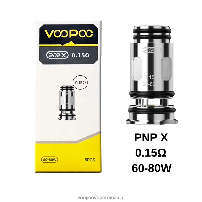 VOOPOO Drag Romania - VOOPOO PNP bobine (5 buc) 206JT605 pnp x 015 ohmi