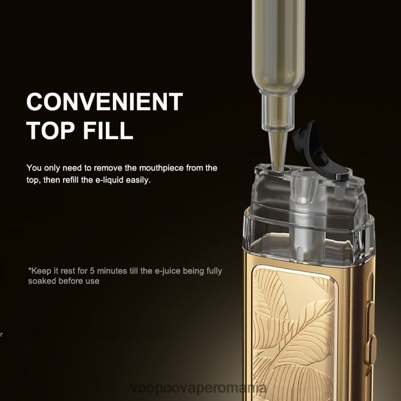 VOOPOO Romania - VOOPOO VINCI POD editie regala 206JT343 frunza de aur