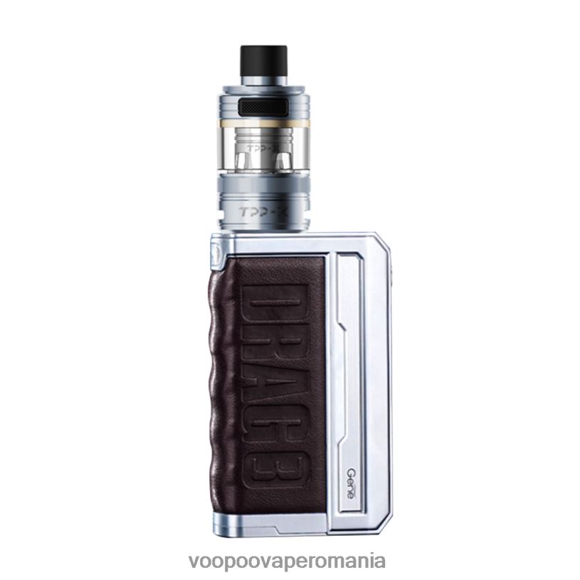 VOOPOO Vape Amazon - VOOPOO DRAG 3 TPP X kit mod cutie 206JT269 cafea argintie maro