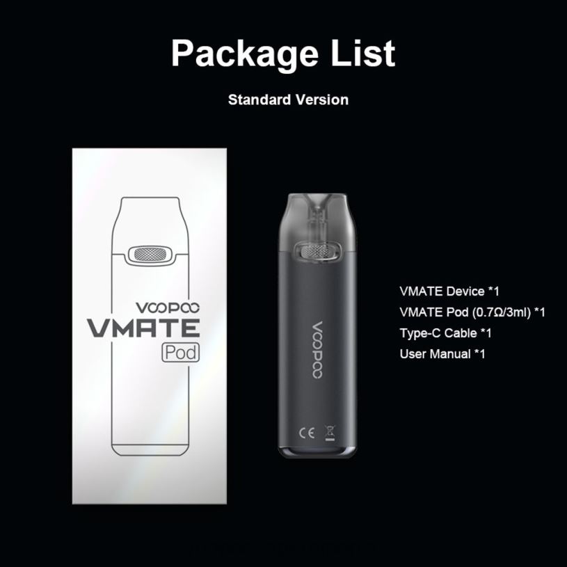 VOOPOO Vape Amazon - VOOPOO VMATE trusa de pod 206JT419 verde