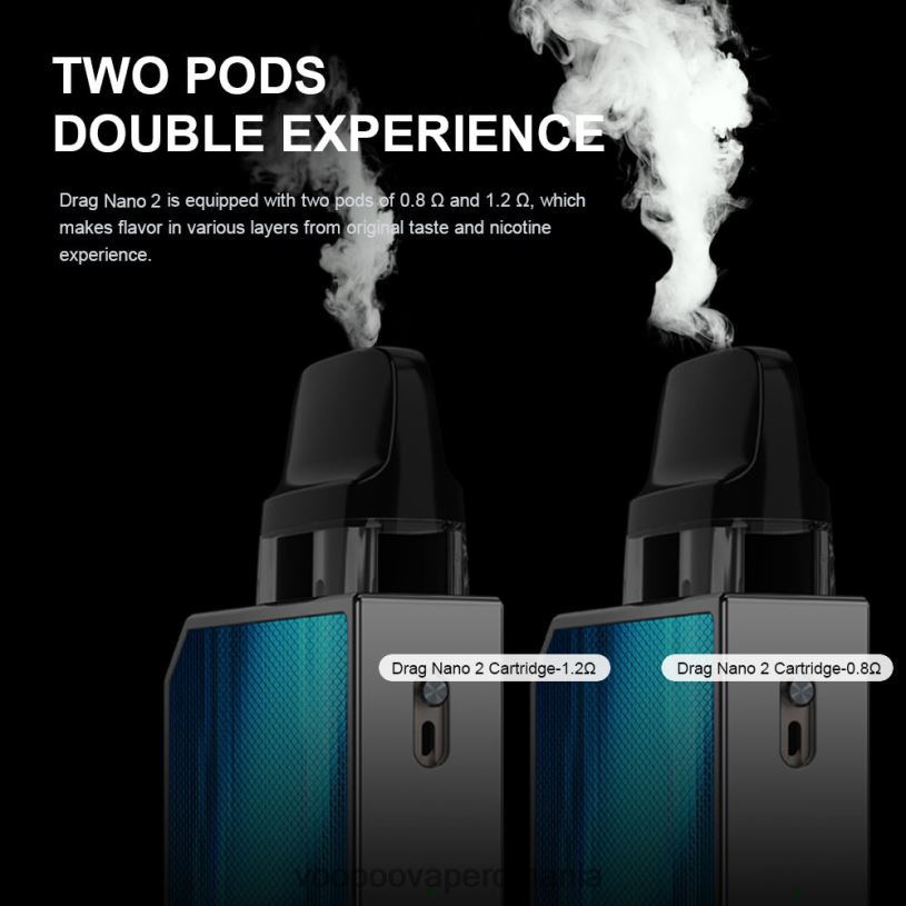 VOOPOO Vape Bucharest - VOOPOO DRAG NANO 2 trusa de pod 206JT152 ceai verde