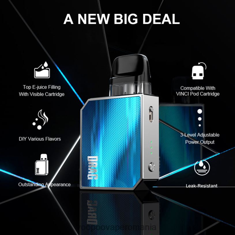 VOOPOO Vape Bucharest - VOOPOO DRAG NANO 2 trusa de pod 206JT152 ceai verde