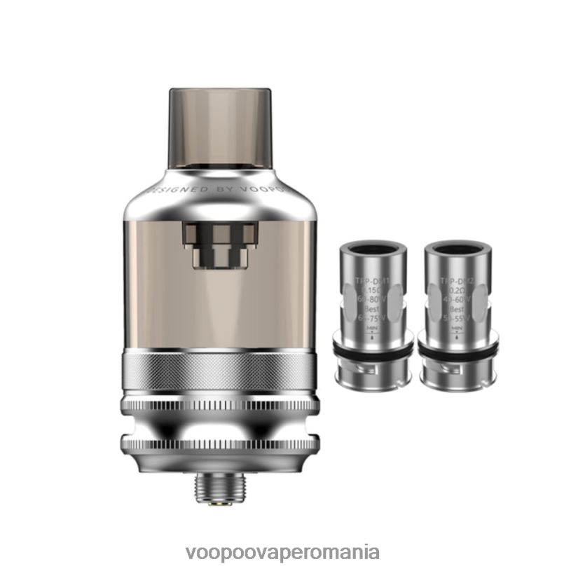 VOOPOO Vape Bucharest - VOOPOO TPP rezervor de păstăi 206JT562 argint