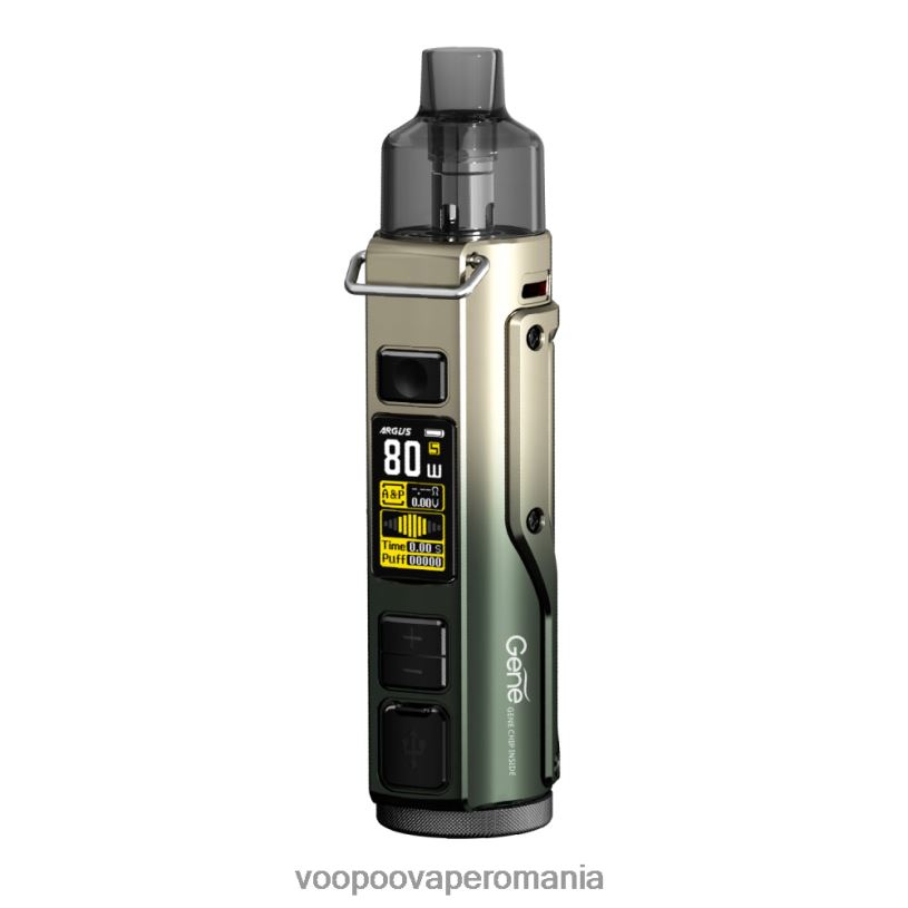 VOOPOO Vape Pen - VOOPOO ARGUS PRO kit de mod pod 206JT30 auriu verde negricios