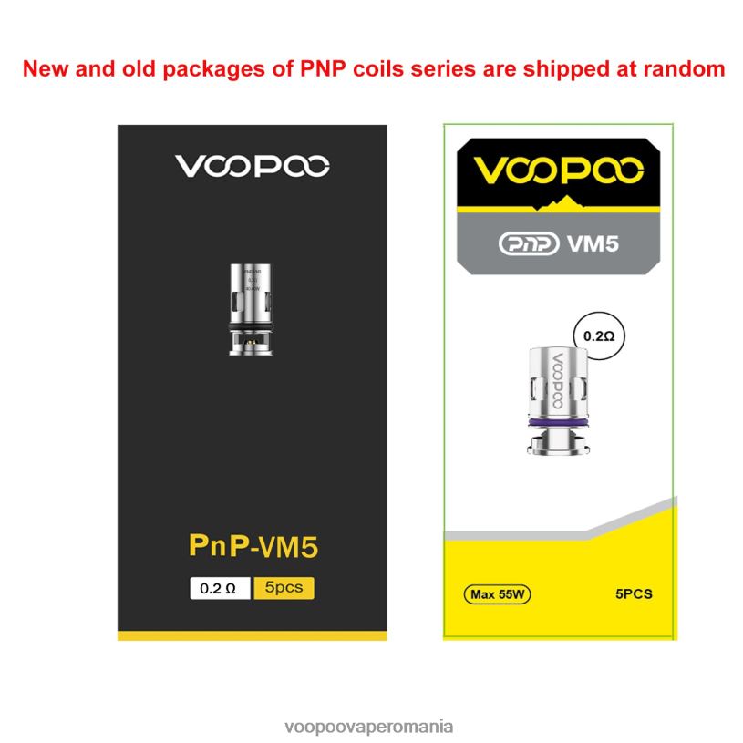 VOOPOO Vape Pod - VOOPOO PNP bobine (5 buc) 206JT584 pnp-c1