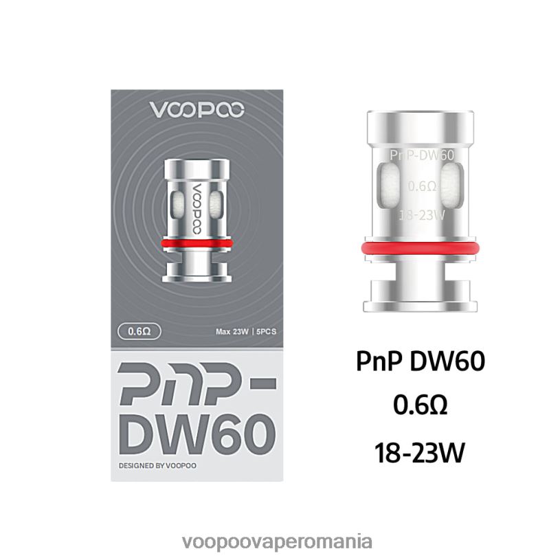VOOPOO Vape Pod - VOOPOO PNP bobine (5 buc) 206JT604 pnp-dw60