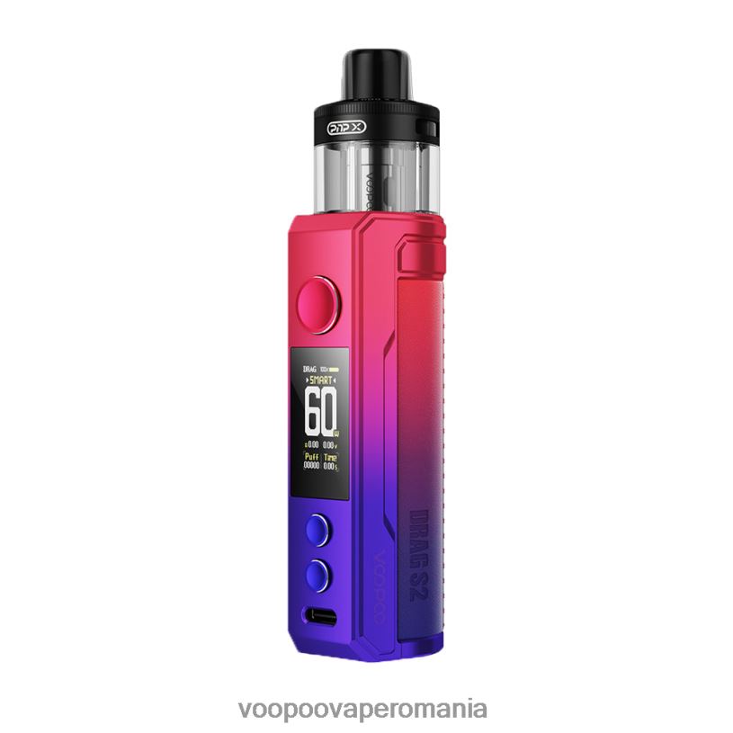 VOOPOO Vape Price - VOOPOO DRAG S2 kit de mod pod 206JT258 roșu modern
