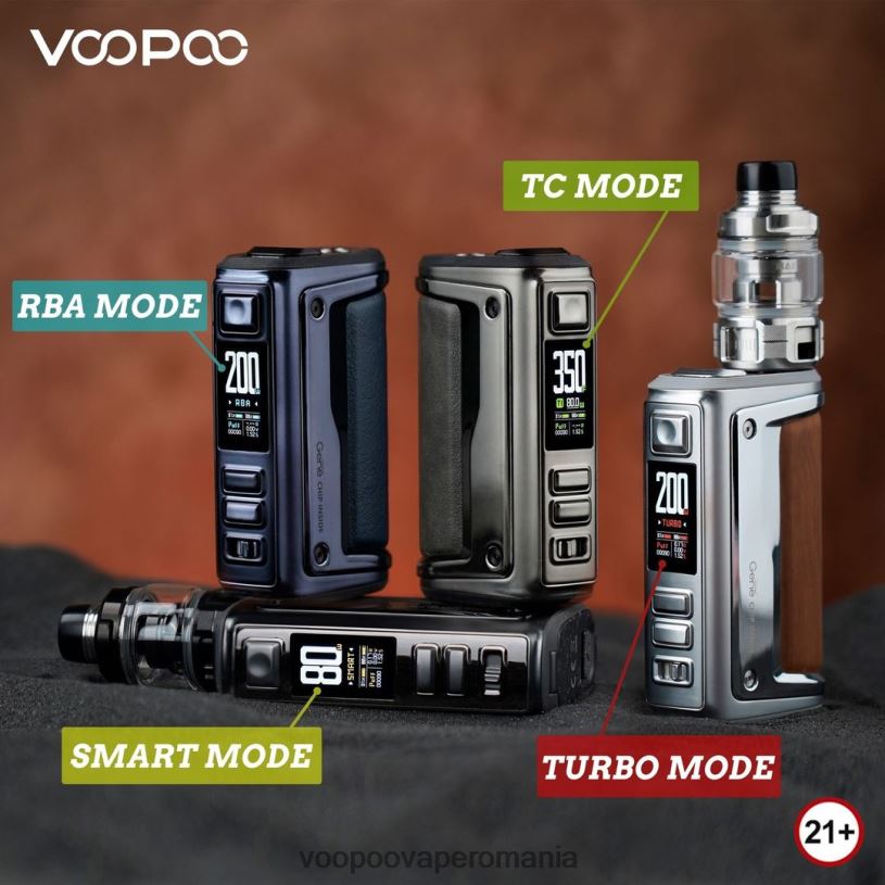 VOOPOO Vape Romania - VOOPOO ARGUS GT II trusa de rezervor 206JT1 grafit