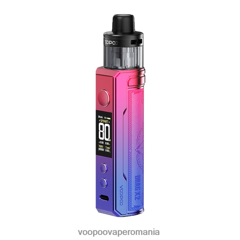 VOOPOO Vape Romania - VOOPOO DRAG X2 pod mod 206JT231 roșu modern