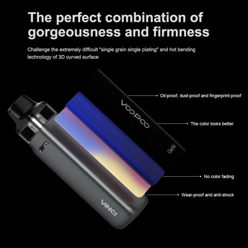 VOOPOO Vape Store - VOOPOO VINCI X 2 trusa 206JT347 fibra de carbon
