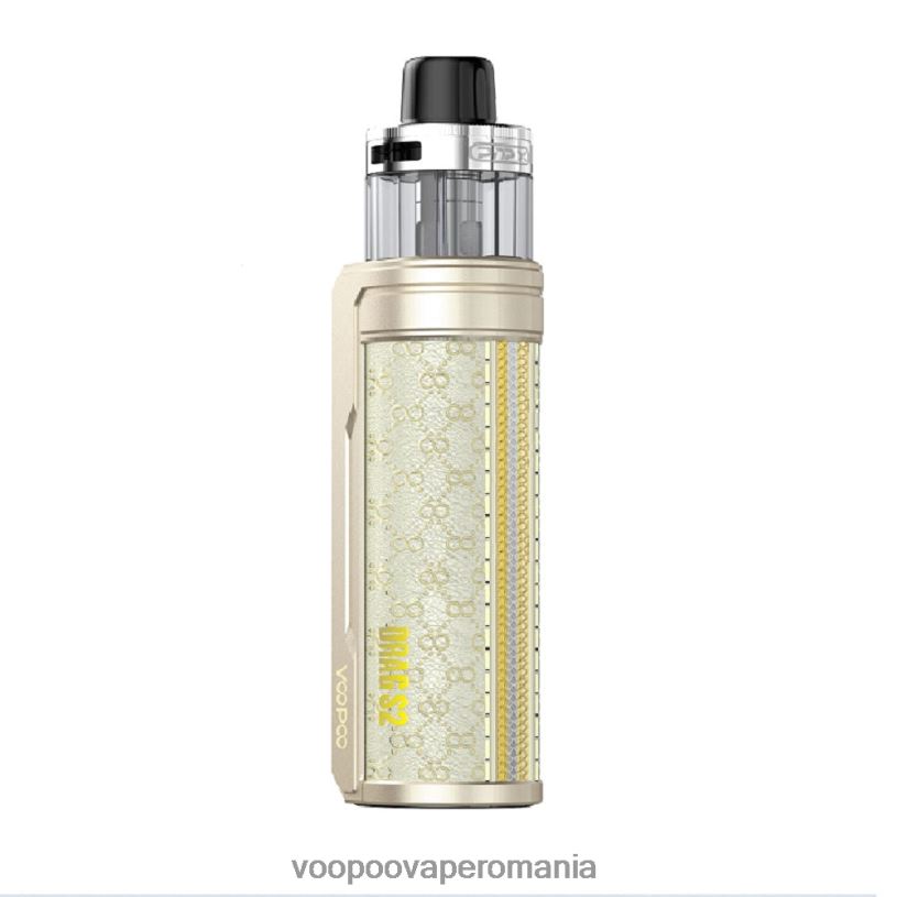 VOOPOO Vape Bucharest - VOOPOO DRAG S2 kit de mod pod 206JT262 şampanie aurie