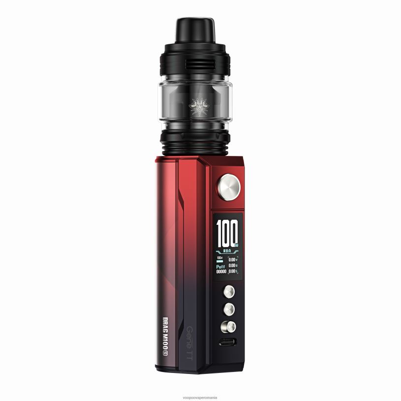 VOOPOO Argus Romania - VOOPOO DRAG M100S dispozitiv mod 206JT276 roșu și negru