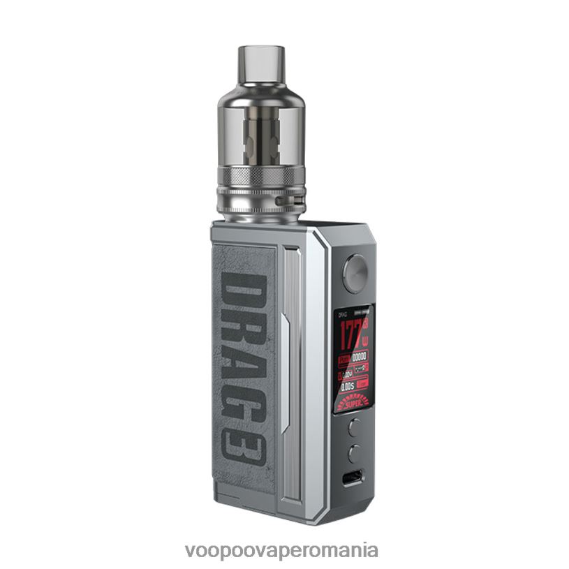 VOOPOO Drag Romania - VOOPOO DRAG 3 kit mod cutie 206JT155 gri fumuriu