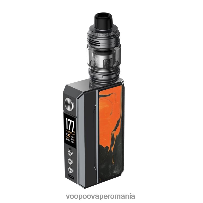 VOOPOO Drag Romania - VOOPOO DRAG 4 trusa 206JT165 gun metal+portocaliu tropical