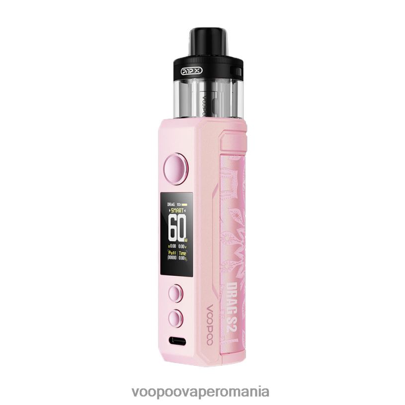 VOOPOO Vape Amazon - VOOPOO DRAG S2 kit de mod pod 206JT259 roz strălucitor