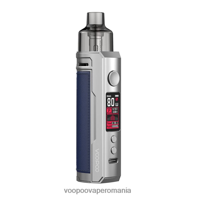 VOOPOO Vape Amazon - VOOPOO DRAG X kit de mod pod 206JT179 albastru argintiu