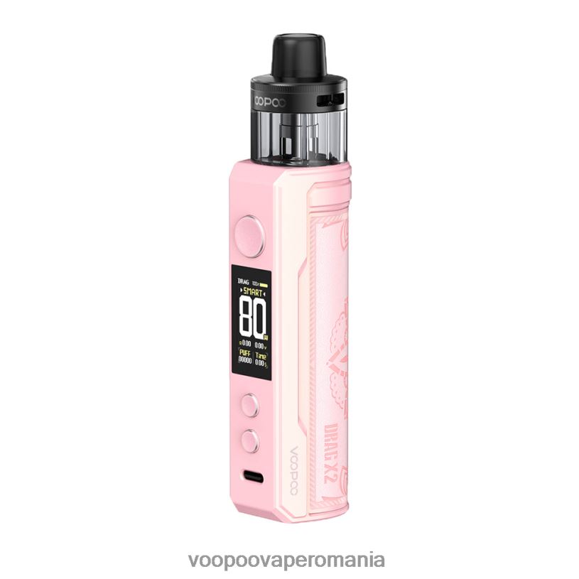 VOOPOO Vape Bucharest - VOOPOO DRAG X2 pod mod 206JT232 roz strălucitor