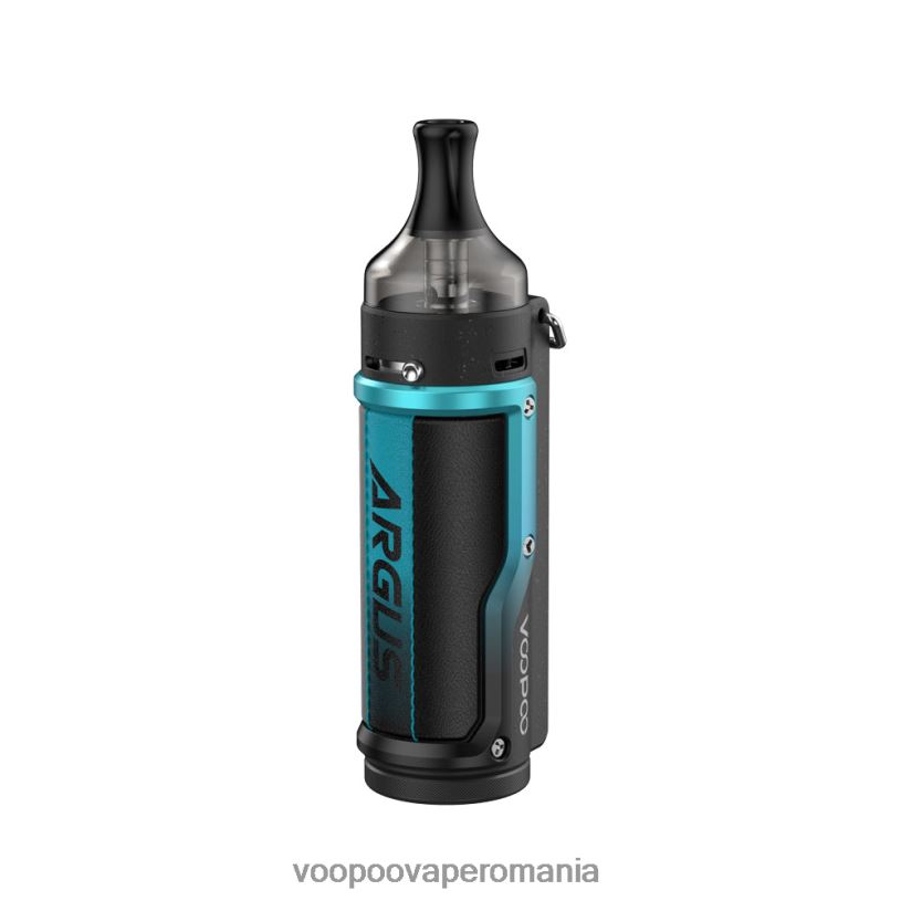 VOOPOO Vape Pod - VOOPOO ARGUS kit de mod pod 206JT74 piele lichi și albastru