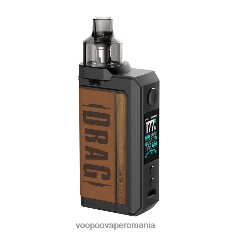 VOOPOO Vape Pod - VOOPOO DRAG MAX dispozitiv mod 206JT334 maro vintage