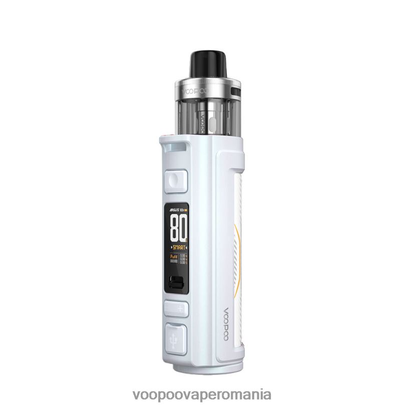 VOOPOO Vape Romania - VOOPOO ARGUS PRO 2 kit de mod pod 206JT11 alb sidefat