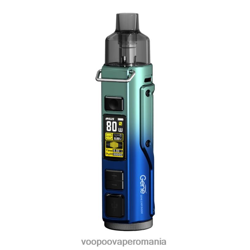 VOOPOO Vape Romania - VOOPOO ARGUS PRO kit de mod pod 206JT31 albastru verde