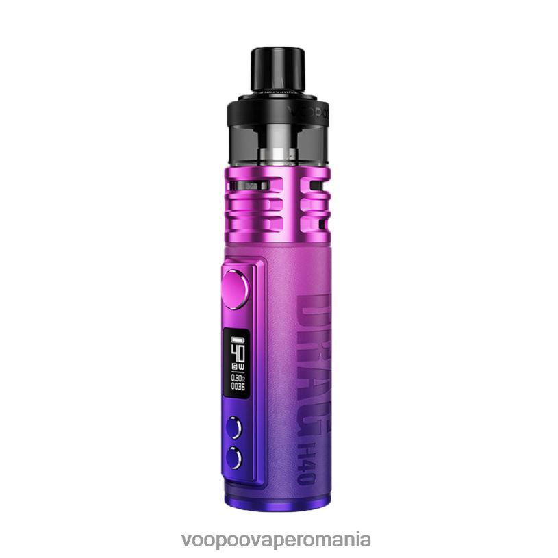 VOOPOO Vape Romania - VOOPOO DRAG H40 pod mod 206JT211 roșu modern