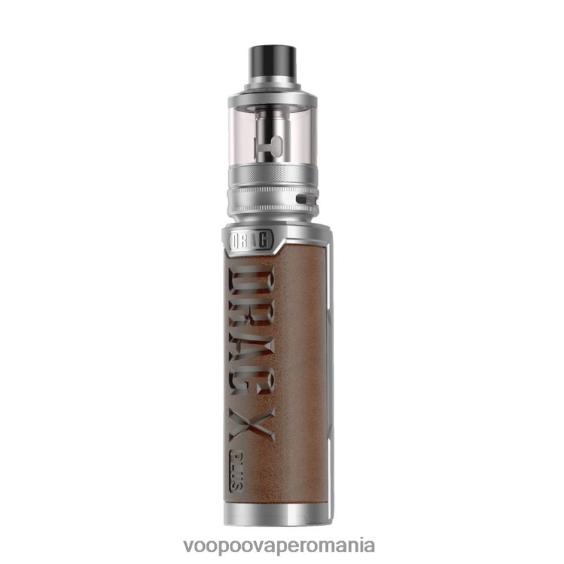 VOOPOO Vape Romania - VOOPOO DRAG X PLUS editie profesionala 206JT281 argintiu+retro maro